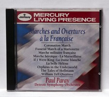 PAUL PARAY ⸺ Marches & overtures a la francaise ⸺ MERCURY CD full silver NM