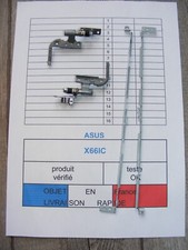 Les 2 charnières pour ASUS X66IC