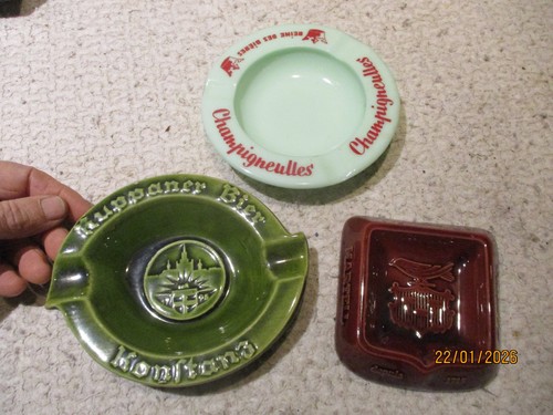 Lot ancien cendrier cognac - lot),