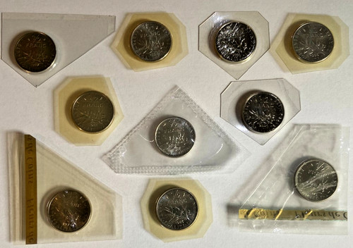 Lot pieces de 50 - de,