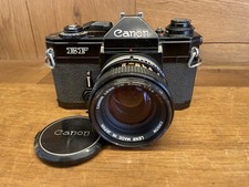 Près De Mint Canon EF Caméra à Film Fd 50mm F/1.4 Ssc S.S.C Standard Lens De Jpn