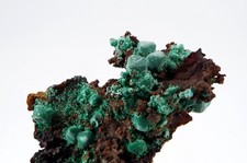 Malachite après Cuprite, Grèce 4x4.5cm