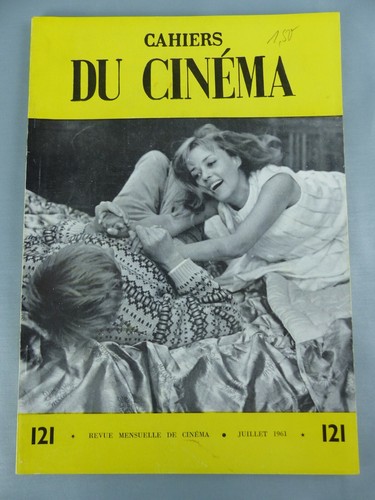 Cahiers cinema 121 - cinema, n°