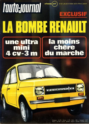 Auto journal 06 - l'auto, 06/05/1971