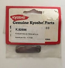 Plaquettes de freins MP-5 Ref 92696 Kyosho