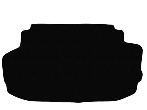 Noir tapis coffre velour - noir,