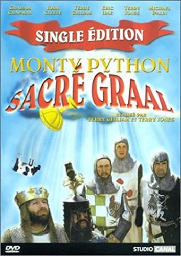 Dvd monty python sacré graal - python,