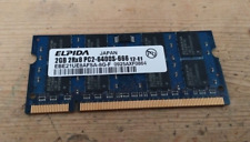 Mémoire Pc Portable 2Go DDR2