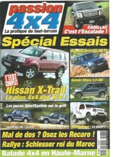 PASSION 4X4 N°78 TERRACAN / VITARA / TOYOTA KZJ 90 / NISSAN GR VDI / CADILLAC