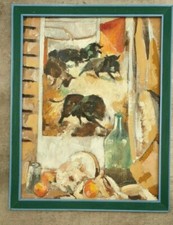 Tableau huile sur toile