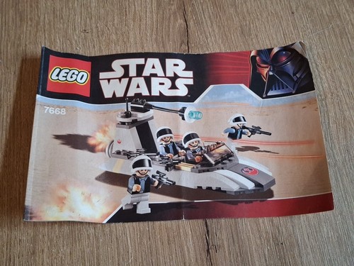 Notice lego star wars - notice, 7668