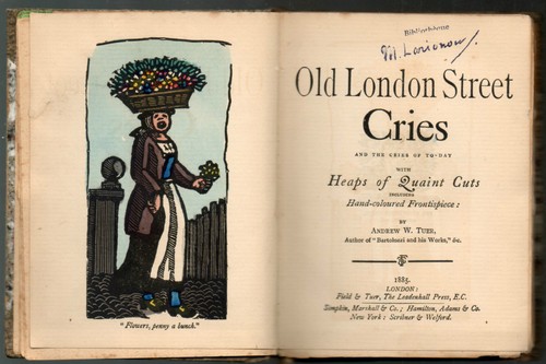 Old london street - street, cries