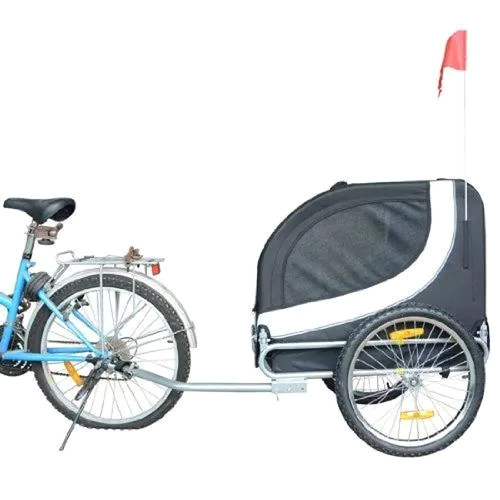 Homcom remorque vélo - vélo, chien