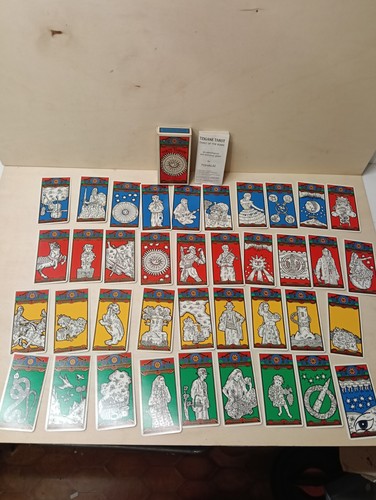 Vintage jeu tarot - jeu, tzigane