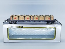 HO IBERTREN 2456 - Wagon Rancher Telero 4-EJES -Excellent Condition, In Box -22#