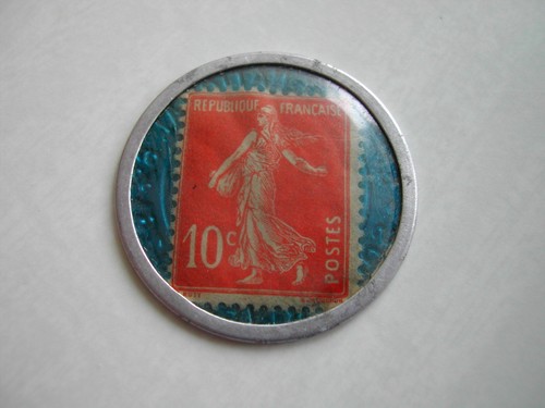 Jeton aluminium timbre - aluminium, timbre-monnaie