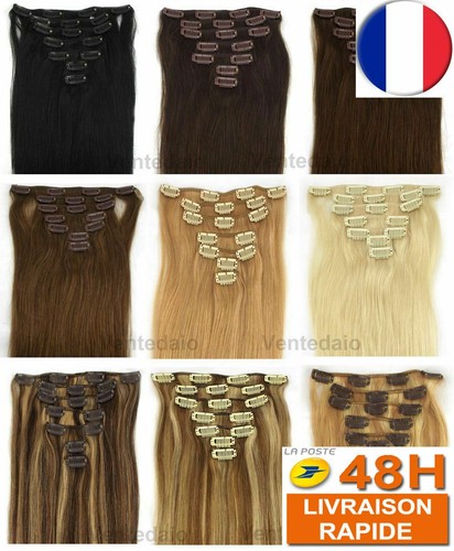 Extensions cheveux clips - de, a