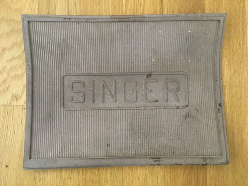 Ancien tapis pédalier machine - ancien,
