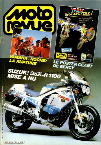 Moto revue 2726 suzuki gsx - suzuki, gsx-r