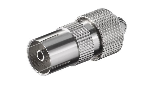 Connecteur prise coaxial - prise,