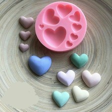 Moule silicone coeurs pour - 8,