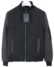 Zapa Daddy Veste Hommes X Petit Laine Mélange Bas Rempli Léger Matelassé