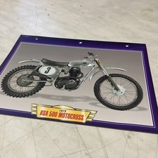 BSA 500 motocross 1973 fiche