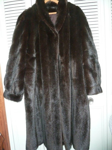 Manteau fourrure veritable - manteau,