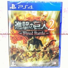 Neuf PS4 PLAYSTATION 4 Attack Sur Titan 2 Final Battle 28127 Japon Import