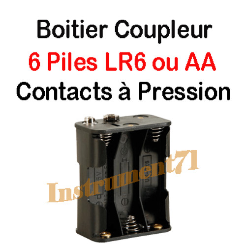 Boitier coupleur pour piles - pour, 6