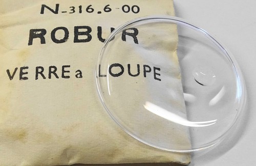 Verre pour montre loupe - verre,