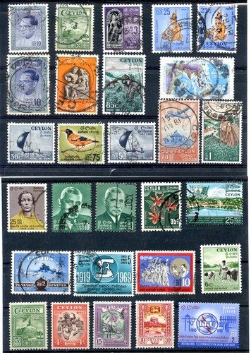 Lot timbres asie - lot, de