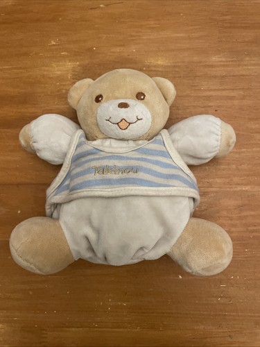 Doudou ours boule ecru - doudou,