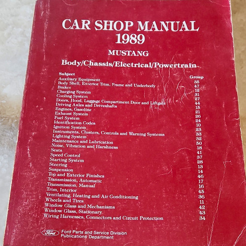 1989 ford mustang - mustang, car