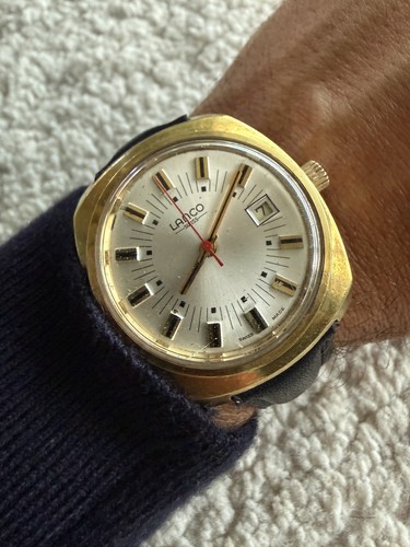 Montre vintage lanco - vintage, swiss