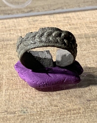 Ancienne bague enfant viking - bague,
