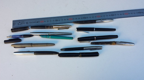 Lot anciens stylos plume - lot, d'anciens