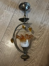 4 Anciennes Lampes Plafonnier