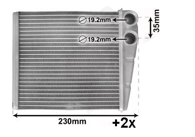 Radiateur chauffage pour - de,