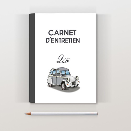 Carnet entretien 2cv - d'entretien,
