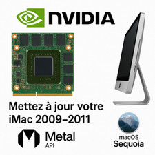 Remplace carte graphique Radeon 6970 Apple iMac 12,2 27" 2011 A1312 - 661-5969