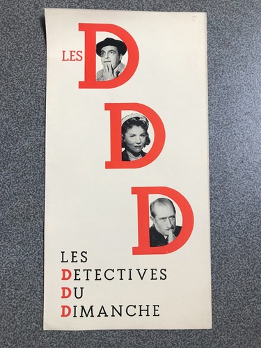 Les detectives dimanche - les,