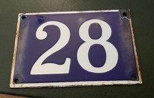 Ancien numéro de rue maison