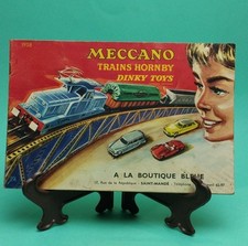 Catalogue Meccano - Trains Hornby - Dinky Toys 1958  A LA BOUTIQUE BLEUE 