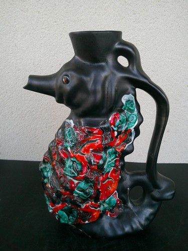 Pichet vintage ceramique - pichet,