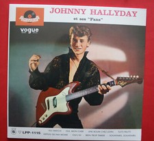 Johnny Hallyday et ses fans . 25 cm  JAPON edition a 300 exemplaires .