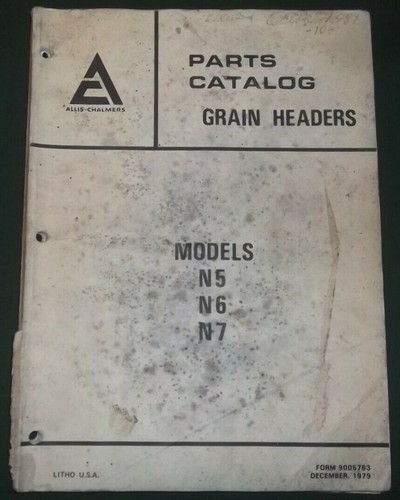 Allis chalmers n7 - chalmers, n5