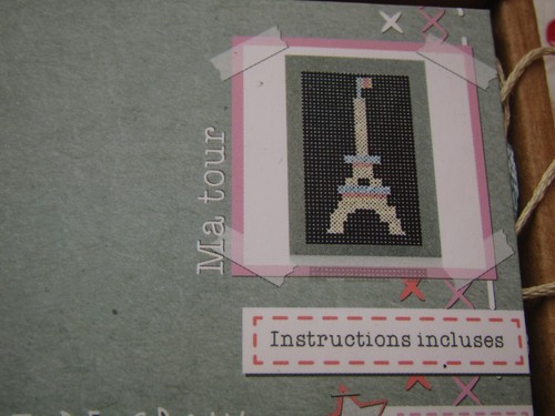 Kit carte broder point de - carte,
