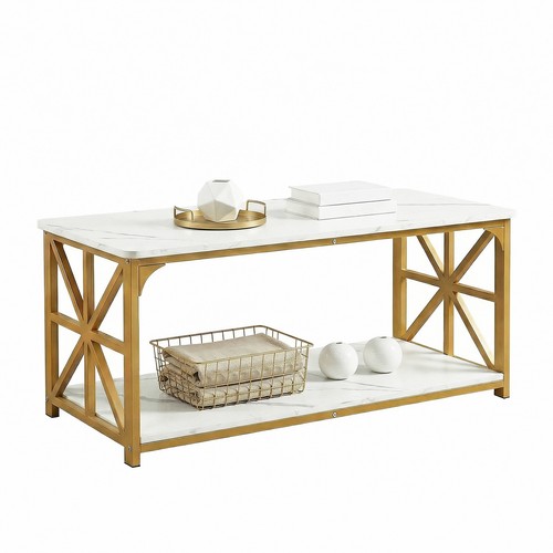 Tier coffee table modern - 2-tier,