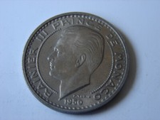 MONACO.  100 FRANCS 1950.